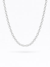 Load image into Gallery viewer, Lustre & Sage Vantage Rope Sterling Silver Plated Necklace