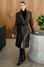 Load image into Gallery viewer, M. A. Dainty Bellhop Coat Leopard