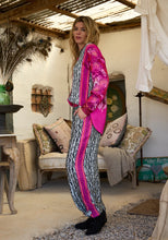 Load image into Gallery viewer, Miss Goodlife Pink Animal Love Pants Multi