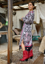 Load image into Gallery viewer, Miss Goodlife Good Energy Midi Dress Orange