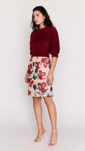 Load image into Gallery viewer, Minkpink Lola Fluffy Knit Top Dark Red