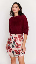 Load image into Gallery viewer, Minkpink Lola Fluffy Knit Top Dark Red