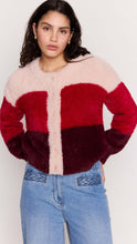 Load image into Gallery viewer, Minkpink Elodie Cardigan Pink/Red Stripe