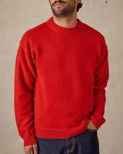 Load image into Gallery viewer, McTavish Reverse Seam Knit Red