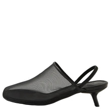 Load image into Gallery viewer, Mollini Ican Mesh Leather Heels Black