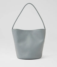 Load image into Gallery viewer, Mollini Nolya Steel Blue Leather Handbag