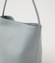 Load image into Gallery viewer, Mollini Nolya Steel Blue Leather Handbag