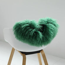 Load image into Gallery viewer, I&#39;m Francis Mongolian Fur Shoulder Wrap Green
