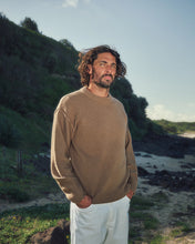 Load image into Gallery viewer, McTavish Reverse Seam Knit Dark Tan