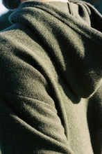 Load image into Gallery viewer, McTavish Apres Knit Hoodie Dark Green