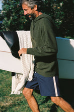 Load image into Gallery viewer, McTavish Apres Knit Hoodie Dark Green
