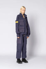 Load image into Gallery viewer, Double Rainbouu Navy Cargo Jacket
