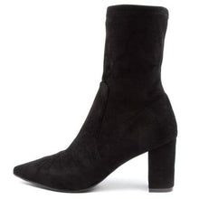 Load image into Gallery viewer, Django & Juliette Nider Black Microsuede