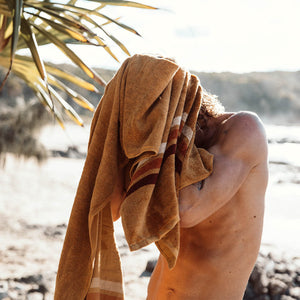 Layday Pontoon Honey Single Beach Towel