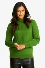 Load image into Gallery viewer, Ping Pong Merino Turtle Neck Pullover Fern