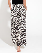 Load image into Gallery viewer, Fate + Becker Paradise Wide Leg Pant Abstract Animal
