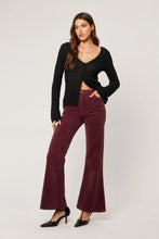 Load image into Gallery viewer, Rolla's Eastcoast Flare Baby Cord Oxblood