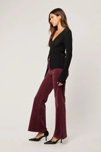 Load image into Gallery viewer, Rolla's Eastcoast Flare Baby Cord Oxblood