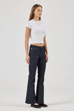 Load image into Gallery viewer, Rollas Downtown Flare Jean Madame Indigo