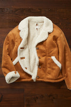 Load image into Gallery viewer, Brixton Reserve W Shearling Jacket Caramel
