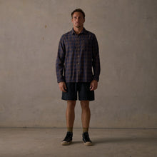 Load image into Gallery viewer, McTavish Check Long Sleeve Shirt Blue Multi