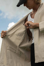 Load image into Gallery viewer, McTavish Robe Jacket Light Tan