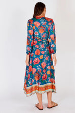 Load image into Gallery viewer, Rubyyaya Mexican Flower Maxi Dress Multi