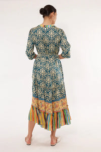 Rubyyaya Umaid Maxi Dress Charcoal