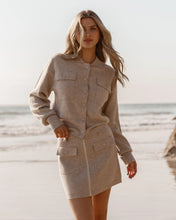 Load image into Gallery viewer, Sass Clothing Baldwin Knit Skirt Oatmeal Cream