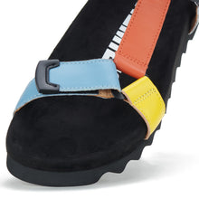 Load image into Gallery viewer, Rollie Sandal Tooth Wedge Citrus Splash
