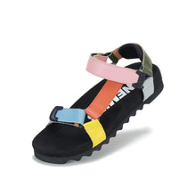 Load image into Gallery viewer, Rollie Sandal Tooth Wedge Citrus Splash