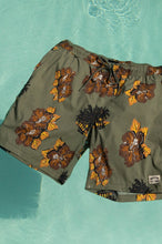 Load image into Gallery viewer, Brixton Everyday Hybrid Short 7" Olive Surplus Floral