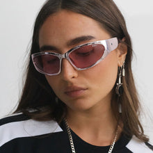 Load image into Gallery viewer, ROC Eyewear Snatched Sunglasses Gloss Pink
