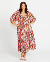 Load image into Gallery viewer, Sass Clothing Arabella Maxi Dress Flower Print