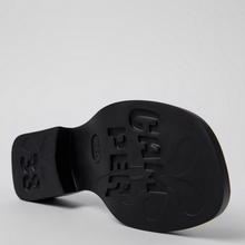 Load image into Gallery viewer, Camper Twins Multicoloured Leather Slide Black/White