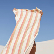 Load image into Gallery viewer, Layday Shallows Peach Single Beach Towel