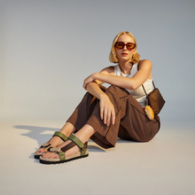 Load image into Gallery viewer, Rollie Sandal Tooth Wedge Trail