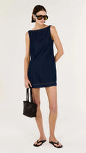 Load image into Gallery viewer, Staple The Label Lea Denim Mini Dress Indigo