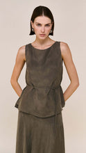 Load image into Gallery viewer, Staple The Label Stevie Waist Tie Top Olive