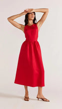 Load image into Gallery viewer, Staple The Label Valencia Cross Back Dress Red
