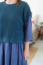 Load image into Gallery viewer, Lazybones Sunday Vest Teal
