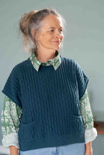 Load image into Gallery viewer, Lazybones Sunday Vest Teal