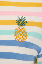 Load image into Gallery viewer, Sugarhill Brighton Maggie T-Shirt Multi Tropical Ombre Stripe
