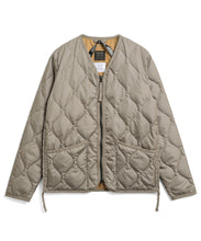 Load image into Gallery viewer, Taion Unisex Military Zip V-Neck Down Jacket Light Mocha