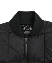 Load image into Gallery viewer, Taion Work W-Zip Rib Down Jacket D. Brown