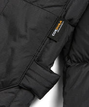 Load image into Gallery viewer, Taion Work W-Zip Rib Down Jacket D. Brown