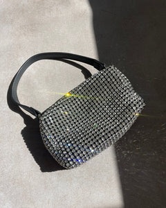 Billini Tayah Handbag Black / Silver Diamante
