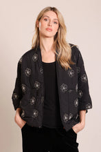 Load image into Gallery viewer, Traffic People This Old Thing Shrug Jacket Black