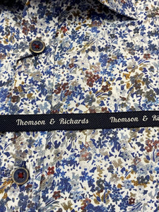 Thomson & Richards L/S Shirt Sandes Blue