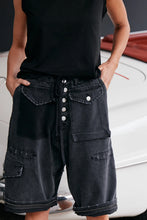 Load image into Gallery viewer, M. A. Dainty Trucker Pant Washed Black